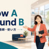 show A around Bの意味・語順・使い方を解説するアイキャッチ画像