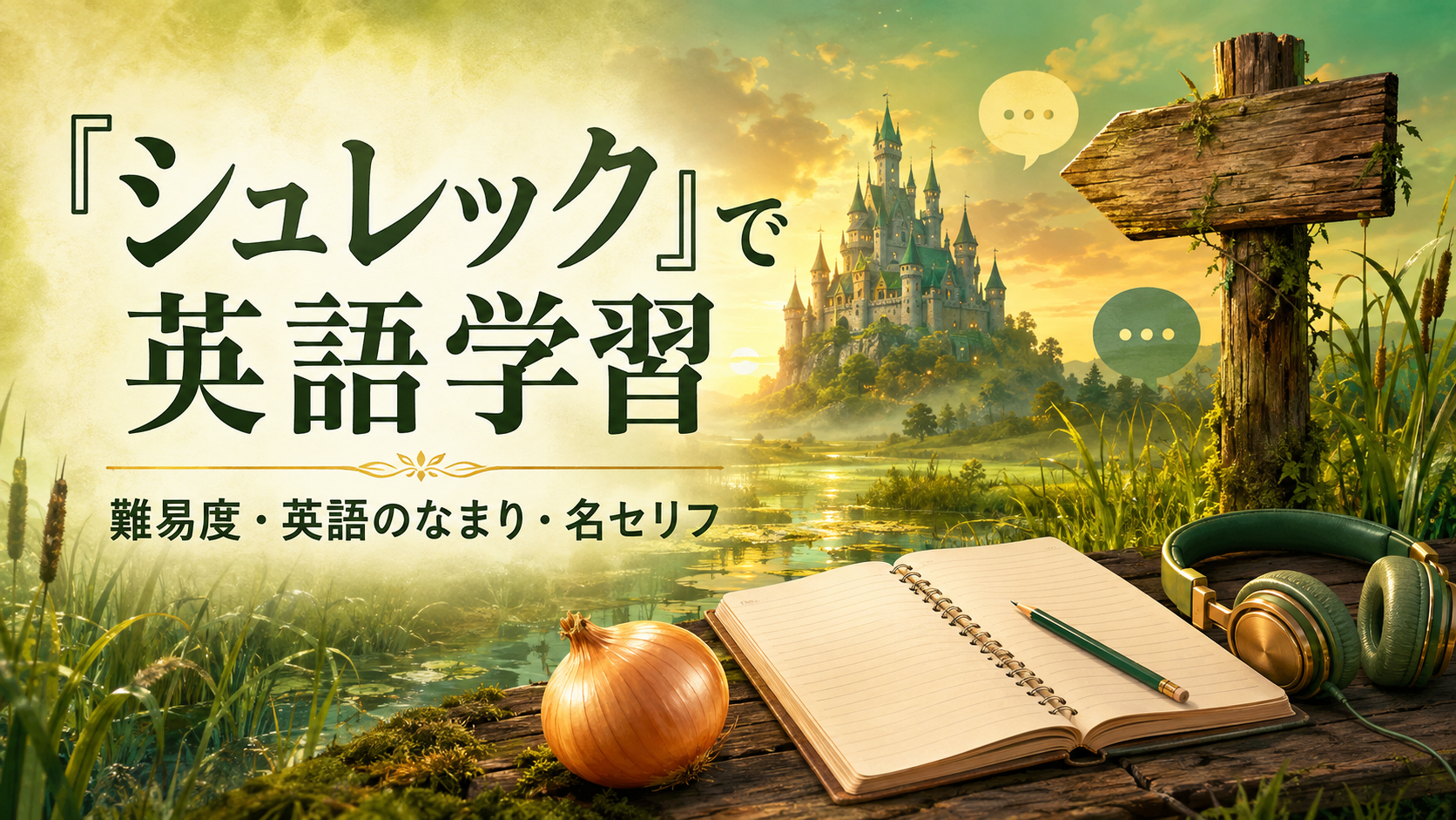 『シュレック』で英語学習｜難易度・英語のなまり・名セリフ