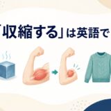 「収縮する」は英語で？contract・shrink・tighten・decreaseの違い
