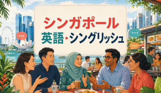 シンガポール英語・シングリッシュとは？lahの意味・発音・文法を解説