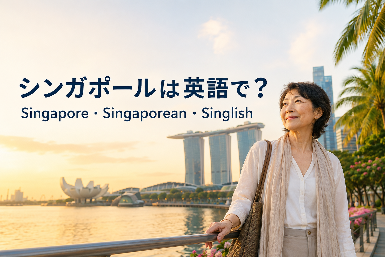 シンガポールは英語で?Singapore・Singaporean・Singlishの違い