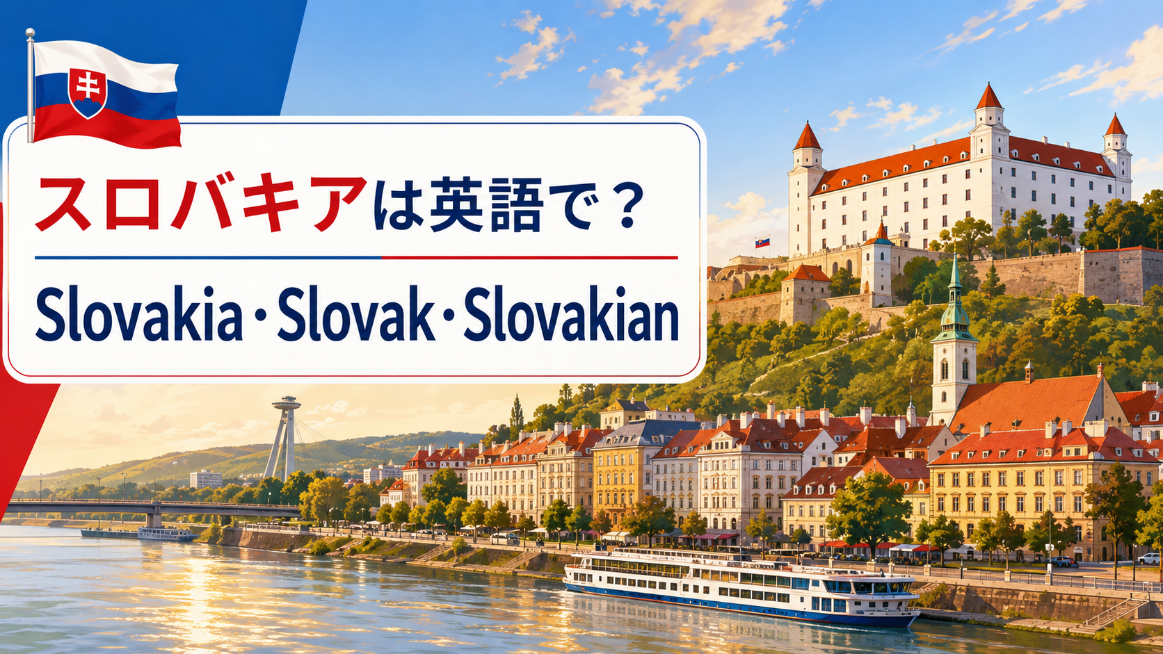 スロバキアは英語で？Slovakia・Slovak・Slovakianの違い