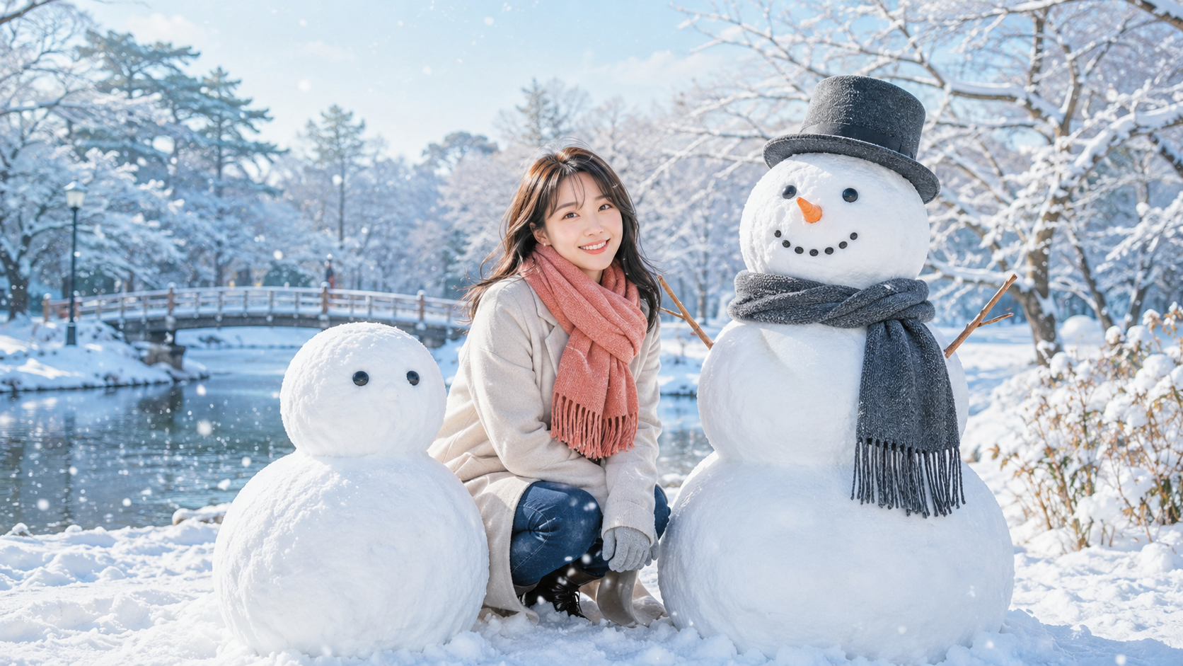 雪だるまは英語で？snowman・snowmenの違いと作り方・日本と海外の形