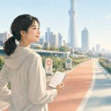 So farの今までの進み具合を道の途中で振り返る場面として表したイラスト