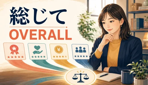 「総じて」は英語で？overall・taken as a whole・all in allの違い