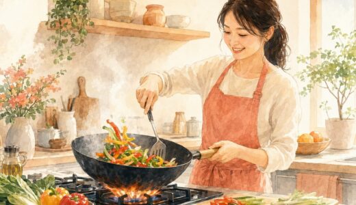 「炒める」は英語で？stir-fry・sauté・fryの違い