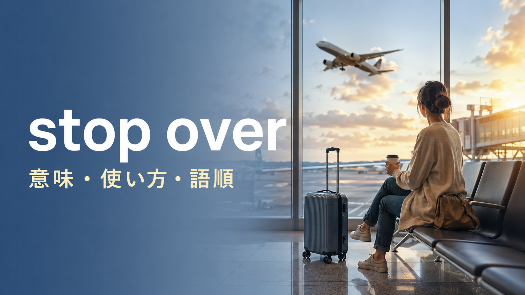 stop overの意味は？「途中で滞在する」の使い方・語順とstopover・layoverとの違い