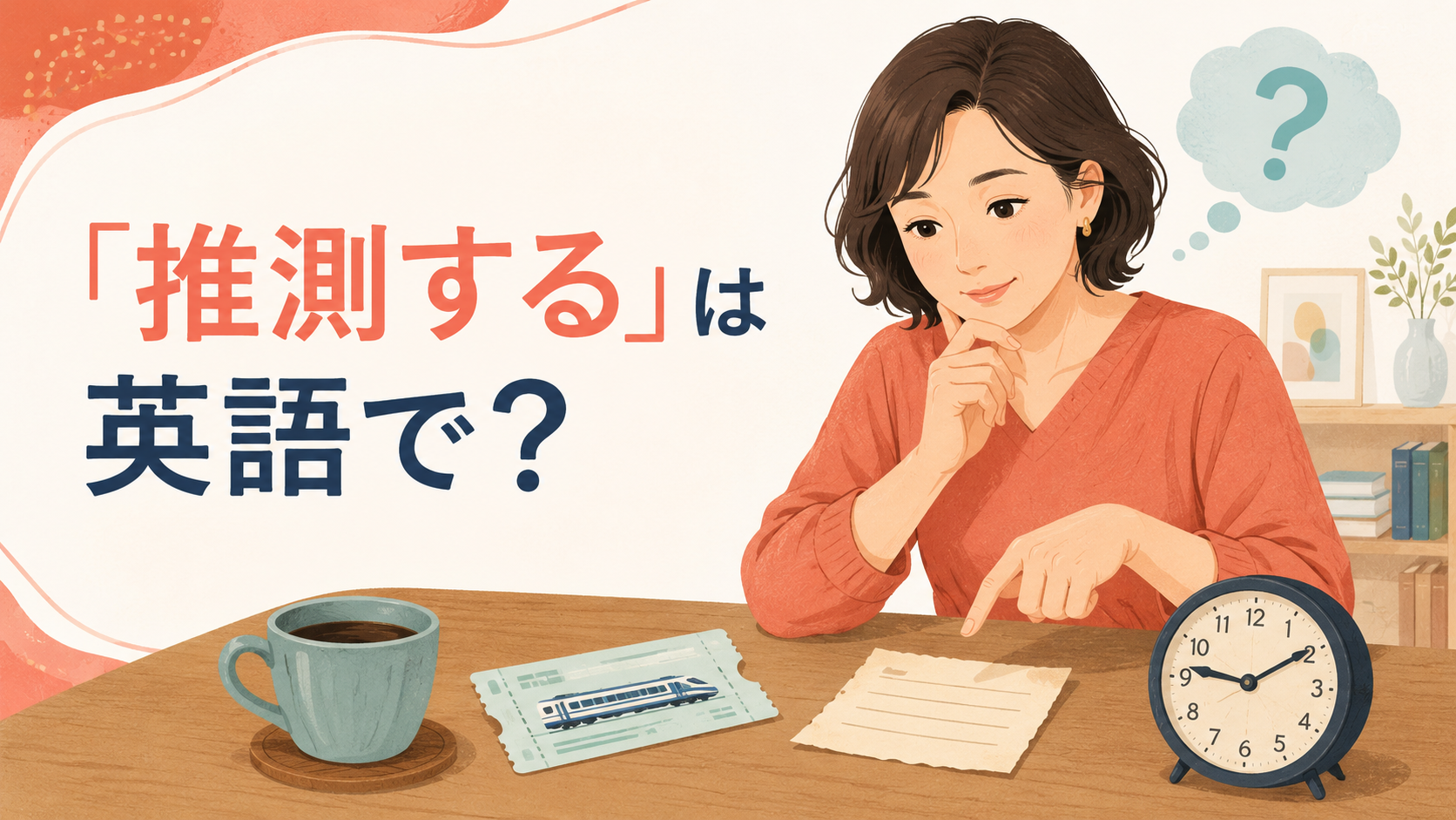 「推測する」は英語で？guess・assume・infer・estimateの違い