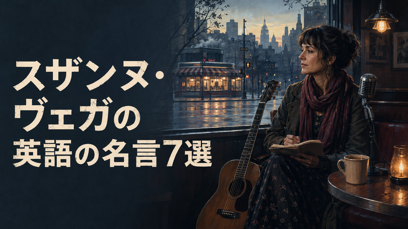 スザンヌ・ヴェガの英語の名言7選