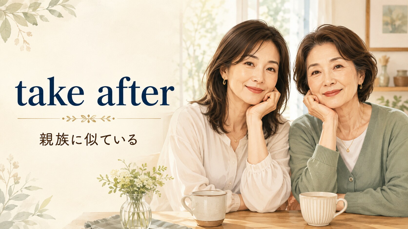 take afterの意味は？look like・resembleとの違いと使い方