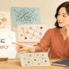 「単に」を英語のsimplyで表すイラスト