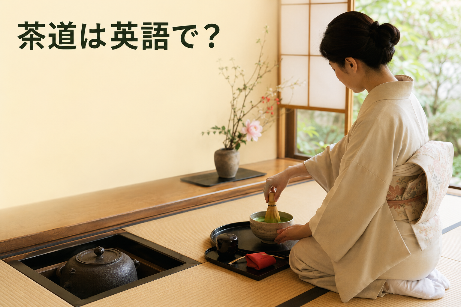 茶道は英語で？tea ceremony・Japanese tea ceremony・tea gatheringの違い