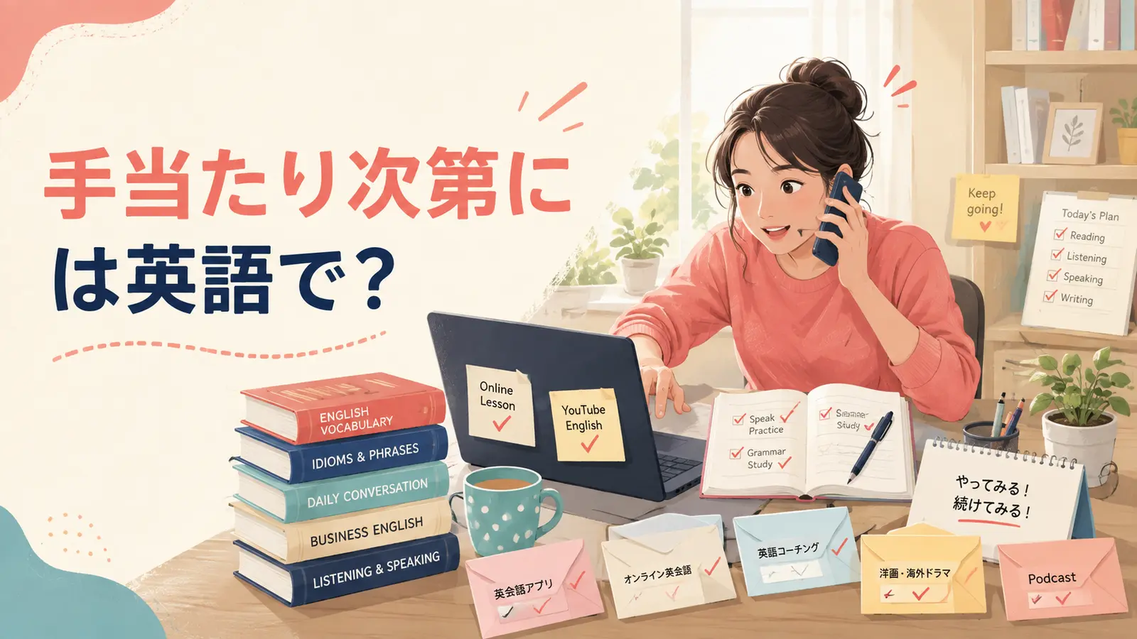 「手当たり次第に」は英語で?one after anotherやindiscriminatelyの違い