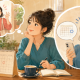 「てっきり」の英語表現を学ぶ人が思い込みと現実の違いに気づくイラスト