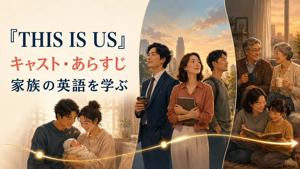 海外ドラマ『THIS IS US』のキャスト・あらすじと家族の英語学習