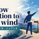 throw caution to the windの意味・使い方・ニュアンスを解説するアイキャッチ画像