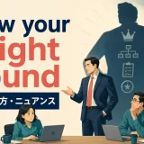 throw your weight aroundの意味・使い方・ニュアンスを解説するアイキャッチ画像