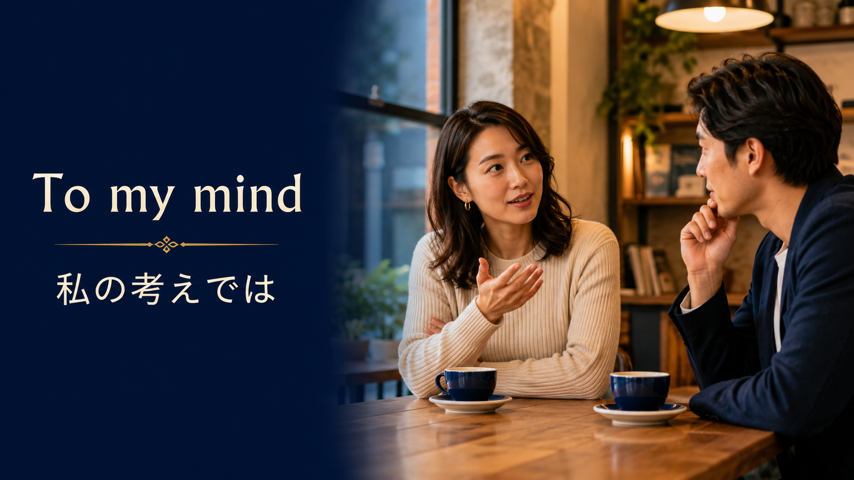 To my mind(私の考えでは)のアイキャッチ