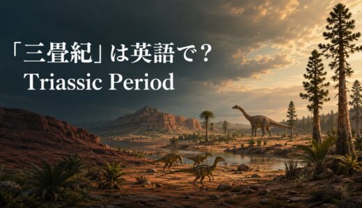「三畳紀」は英語で？Triassic Periodの発音・名前の由来と最初の恐竜
