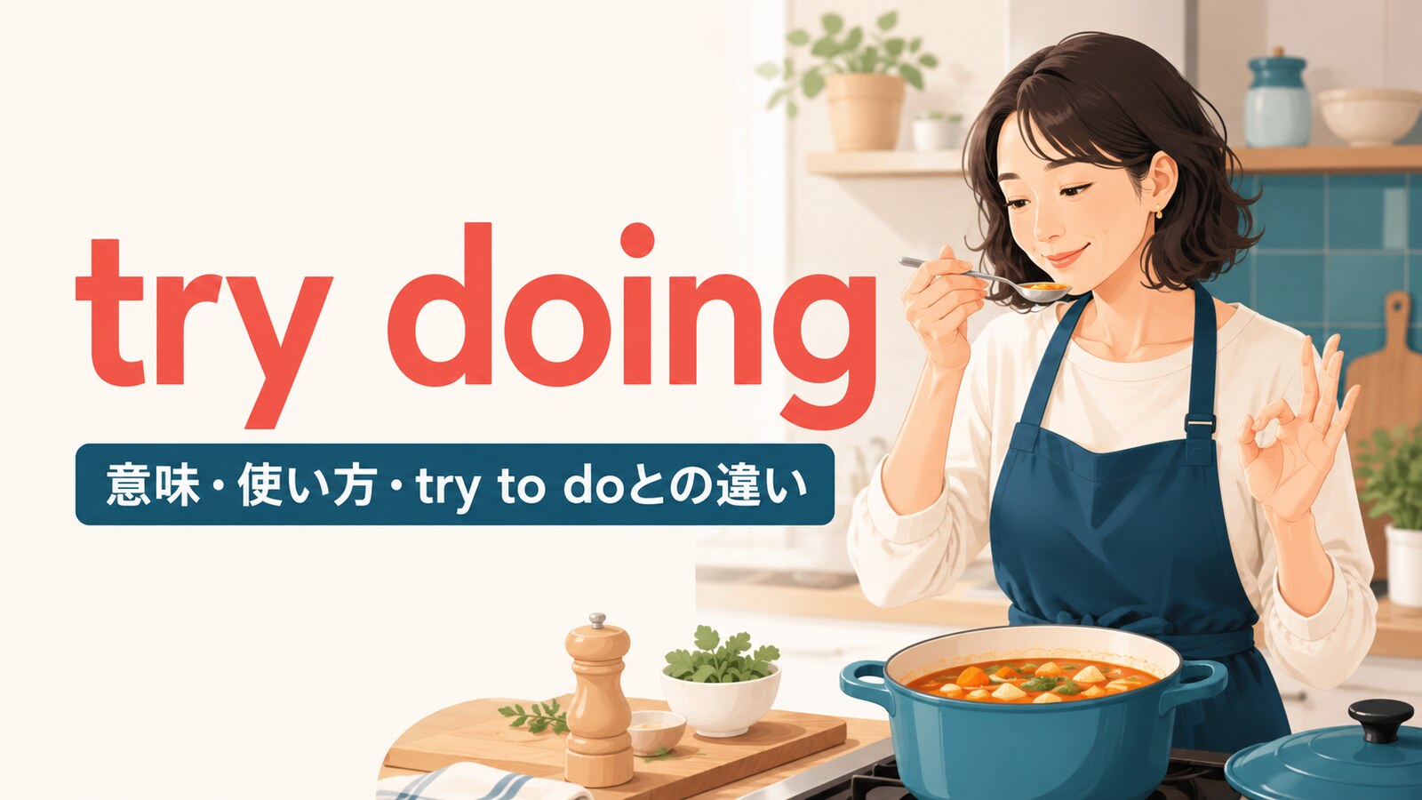 try doingの意味は？try to doとの違い・使い方と例文を分かりやすく解説