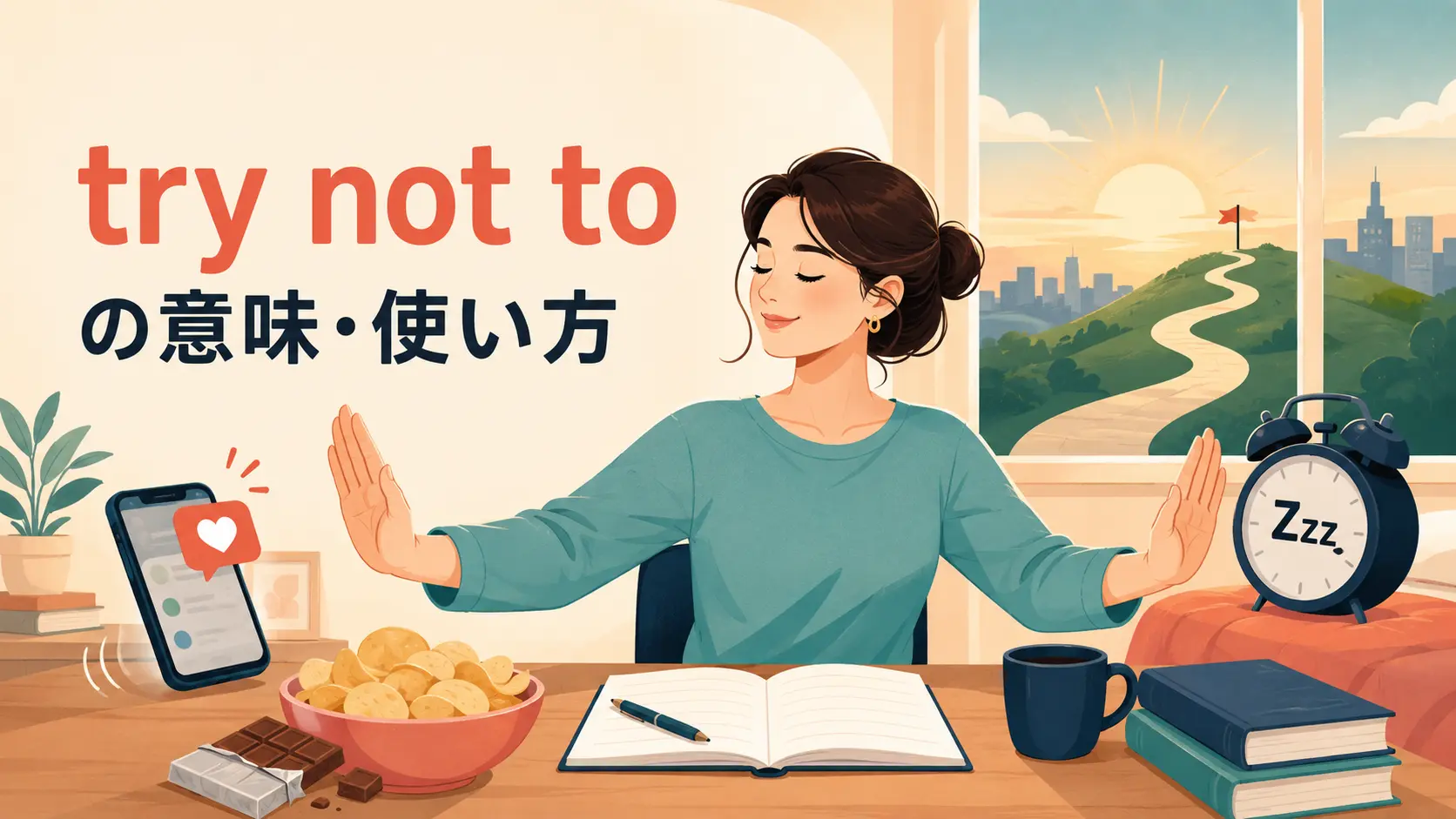 try not toの意味・使い方は？don’t try to・try doingとの違い