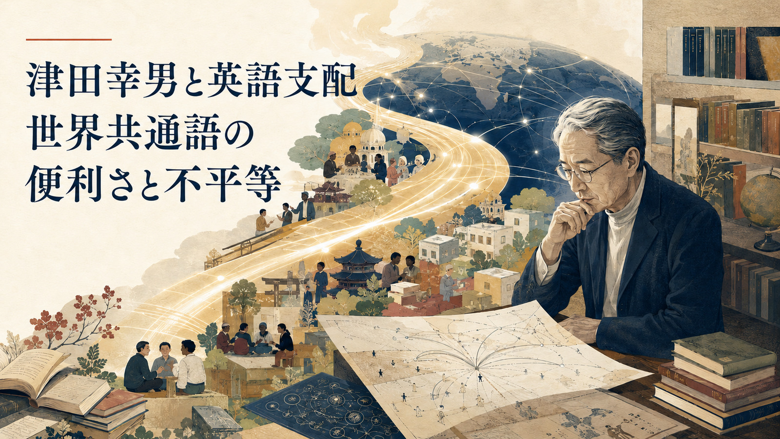 津田幸男と英語支配―世界共通語の便利さと不平等