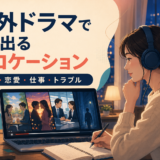 海外ドラマでよく出る英語コロケーション一覧のアイキャッチ
