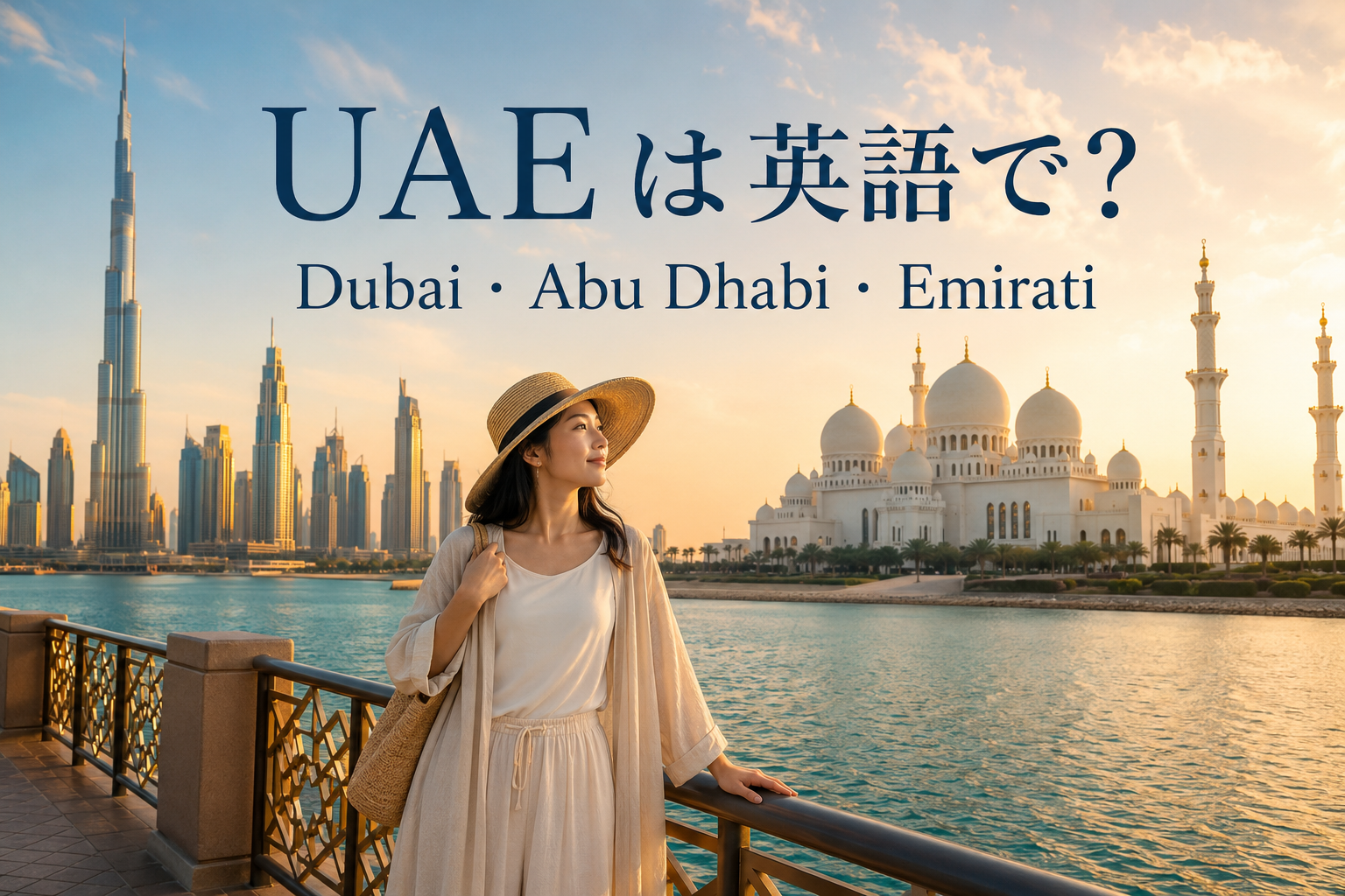 UAEは英語で？Dubai・Abu Dhabi・Emiratiの違い