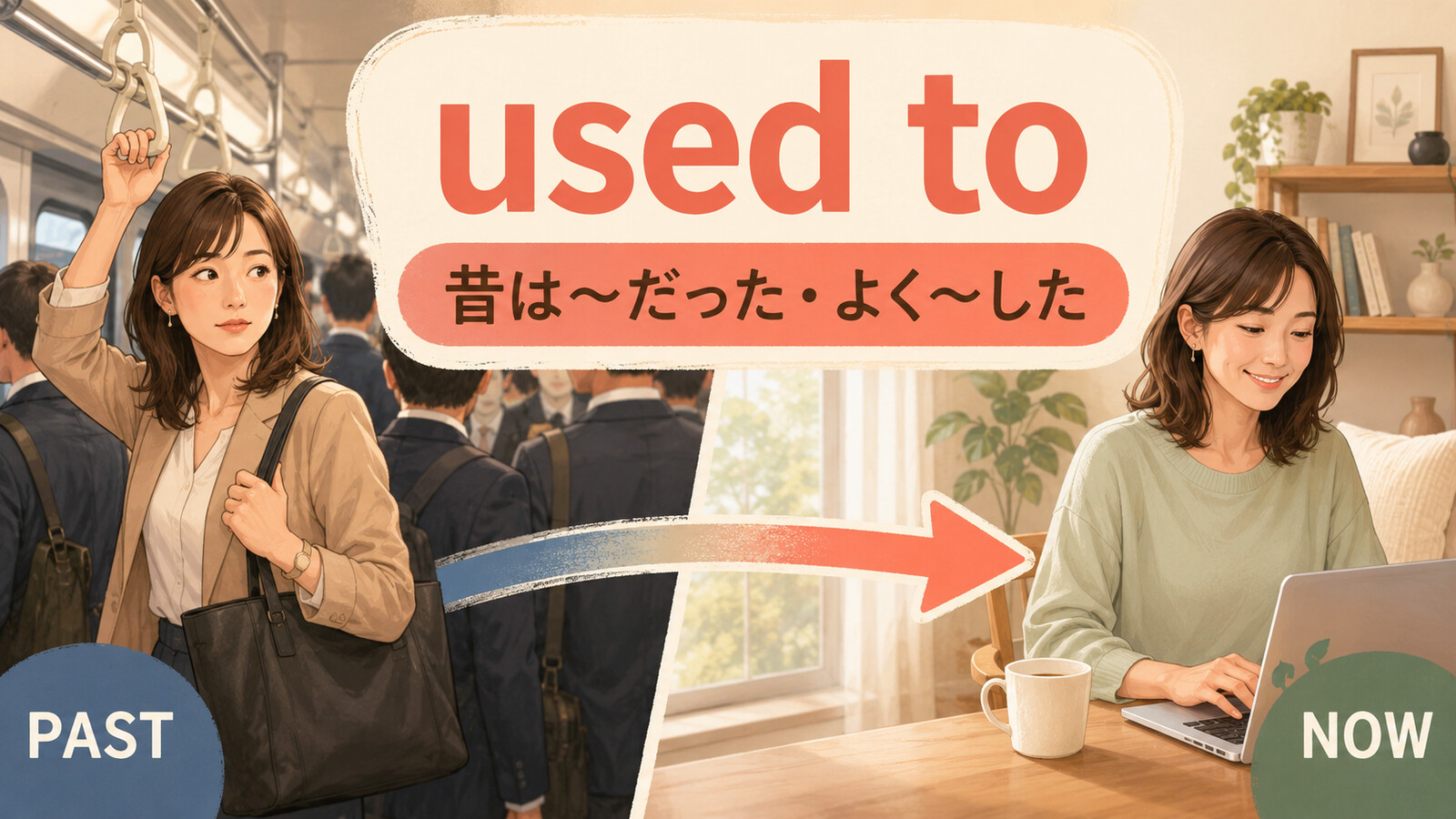 used toの意味は？be used to・get used toとの違いと使い方
