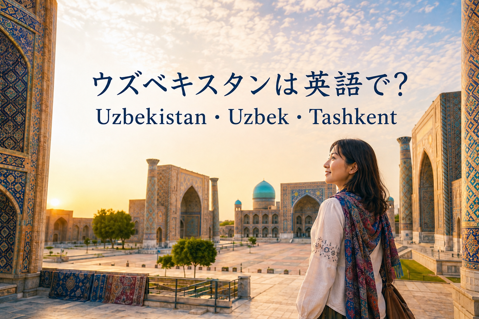 ウズベキスタンは英語で？Uzbekistan・Uzbek・Tashkentの違い