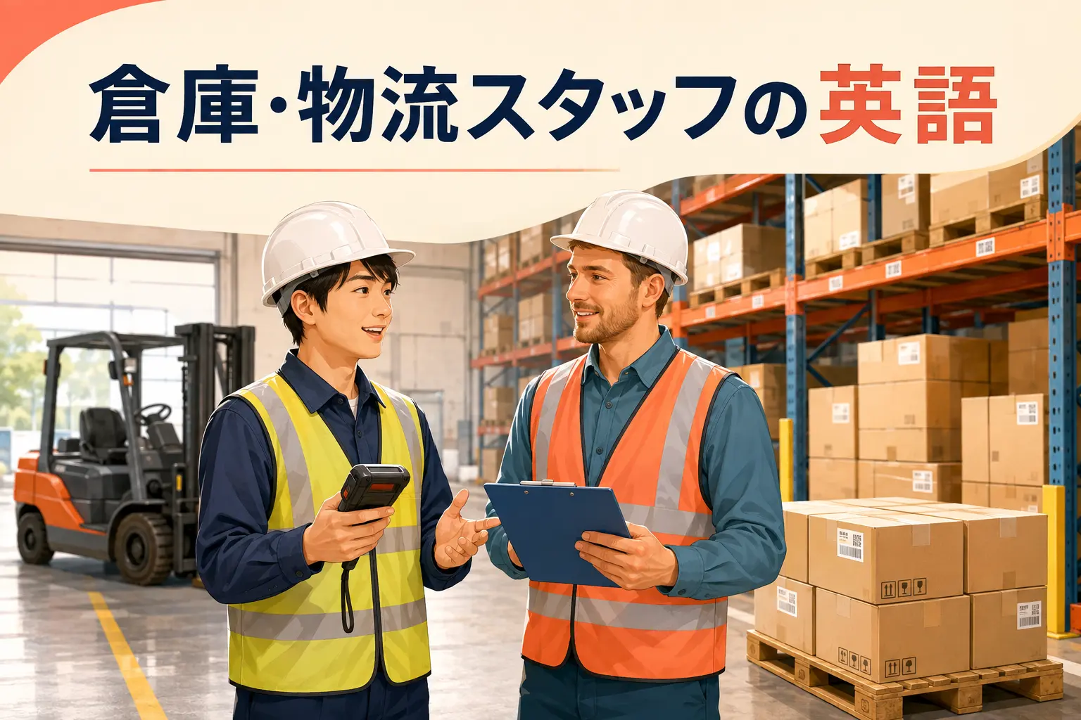 倉庫・物流スタッフが使う英語｜入荷・検品・ピッキング・出荷のフレーズ
