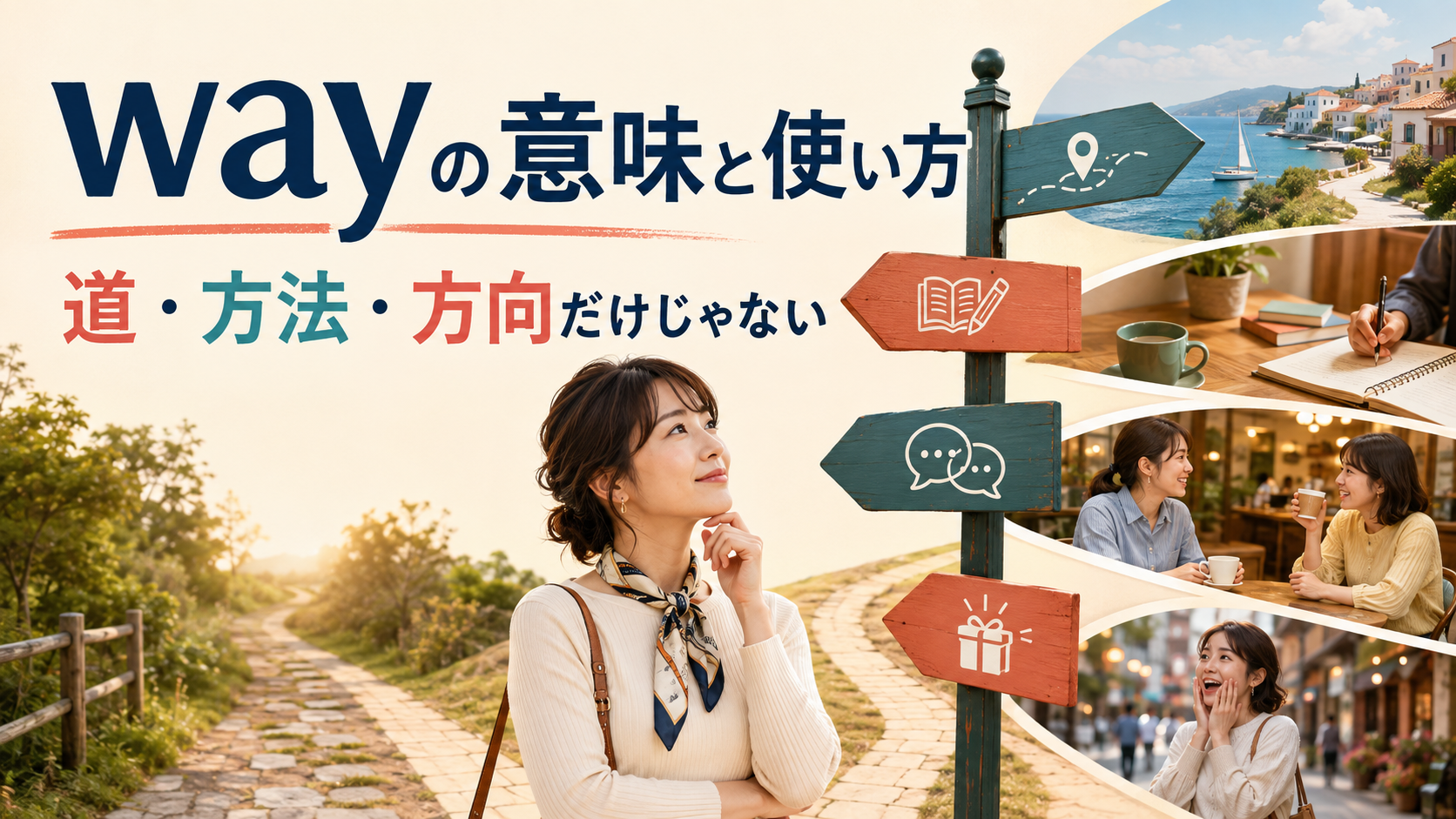 wayの意味と使い方は？on my way・by the way・no wayも例文で解説
