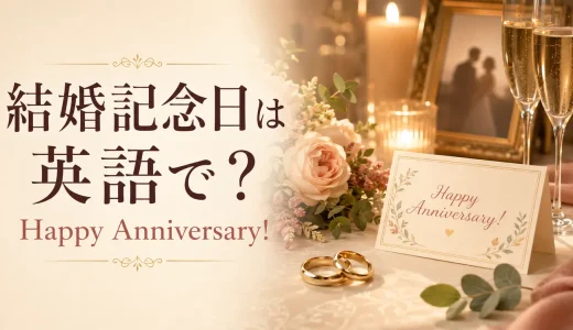 結婚記念日の英語メッセージ50選｜夫・妻・両親・友達に贈るおしゃれな例文