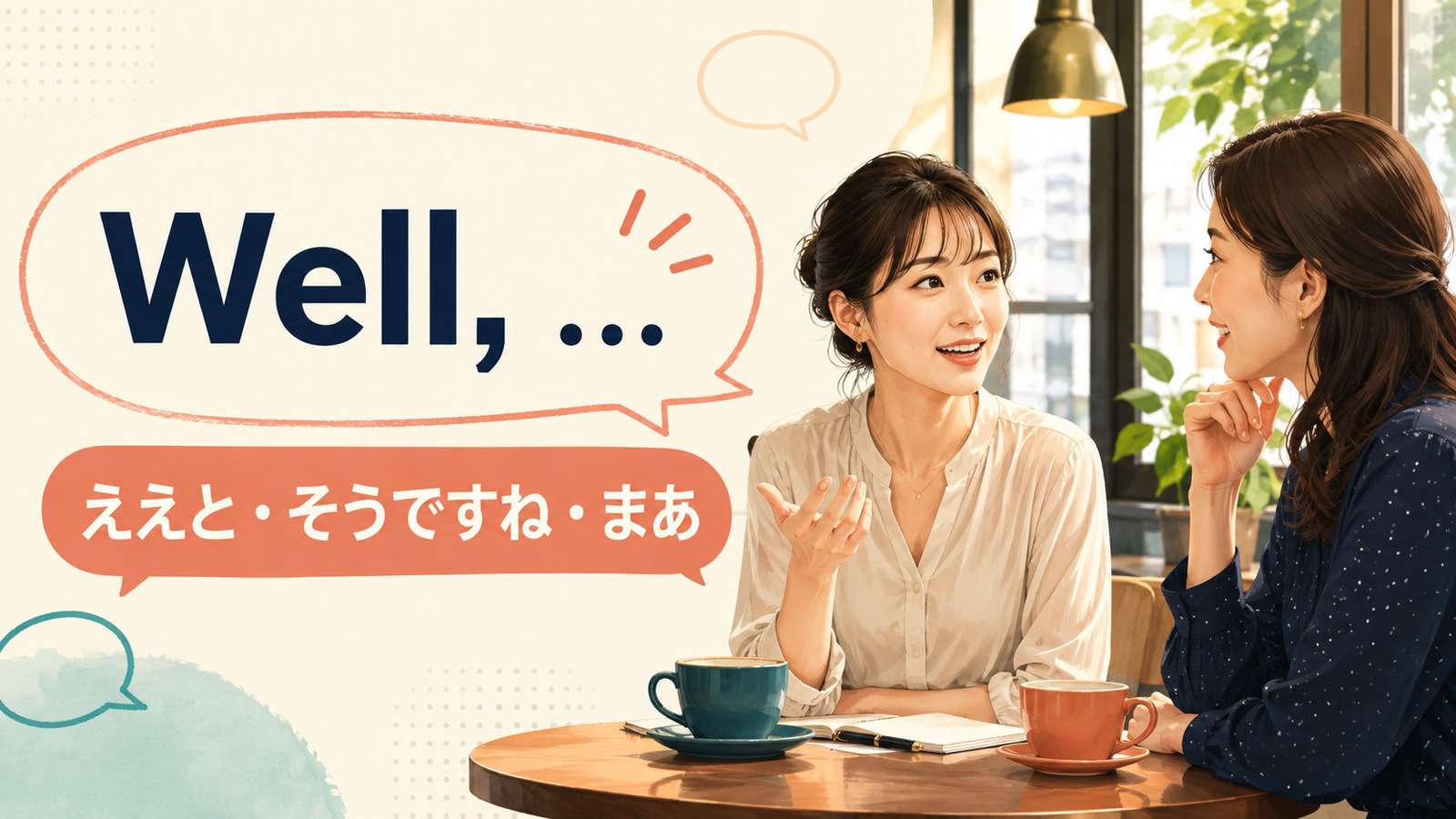 Well, ... は「ええと・そうですね・まあ」の意味で使える会話表現