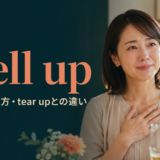 well upの意味・使い方・tear upとの違いを解説するアイキャッチ画像