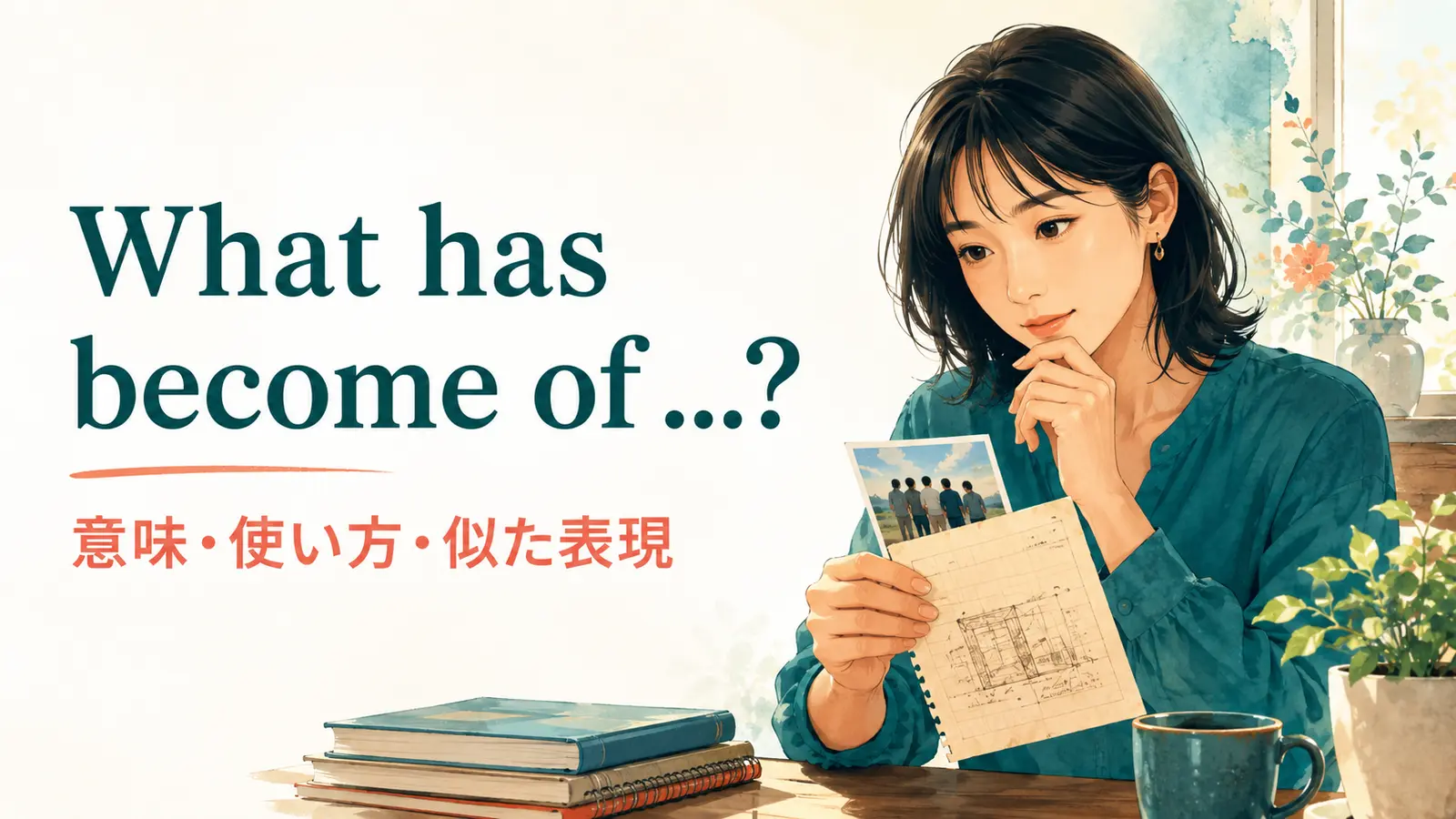 What has become of ...?の意味・使い方・似た表現を解説するアイキャッチ