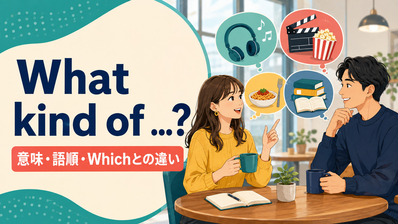 What kind ofの意味は？語順・答え方とWhich・What type ofとの違い