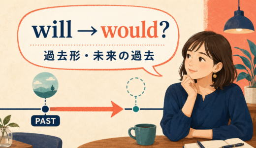 willの過去形はwould？意味・使い方と「未来の過去」をわかりやすく解説