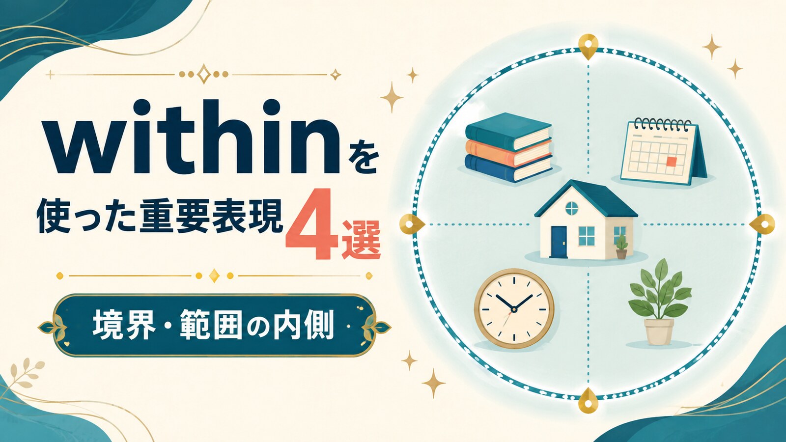 withinを使った重要表現4選｜意味・コアイメージ・使い方を一覧で解説