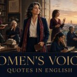 女性の生き方を支える英語の名言集｜WOMEN'S VOICES QUOTES IN ENGLISH