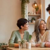 女性の体調とライフステージに関する英語を学ぶ女性たち