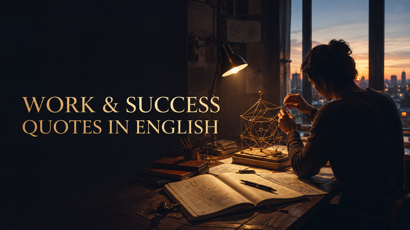 仕事・努力・成功の英語の名言集 WORK AND SUCCESS QUOTES IN ENGLISH