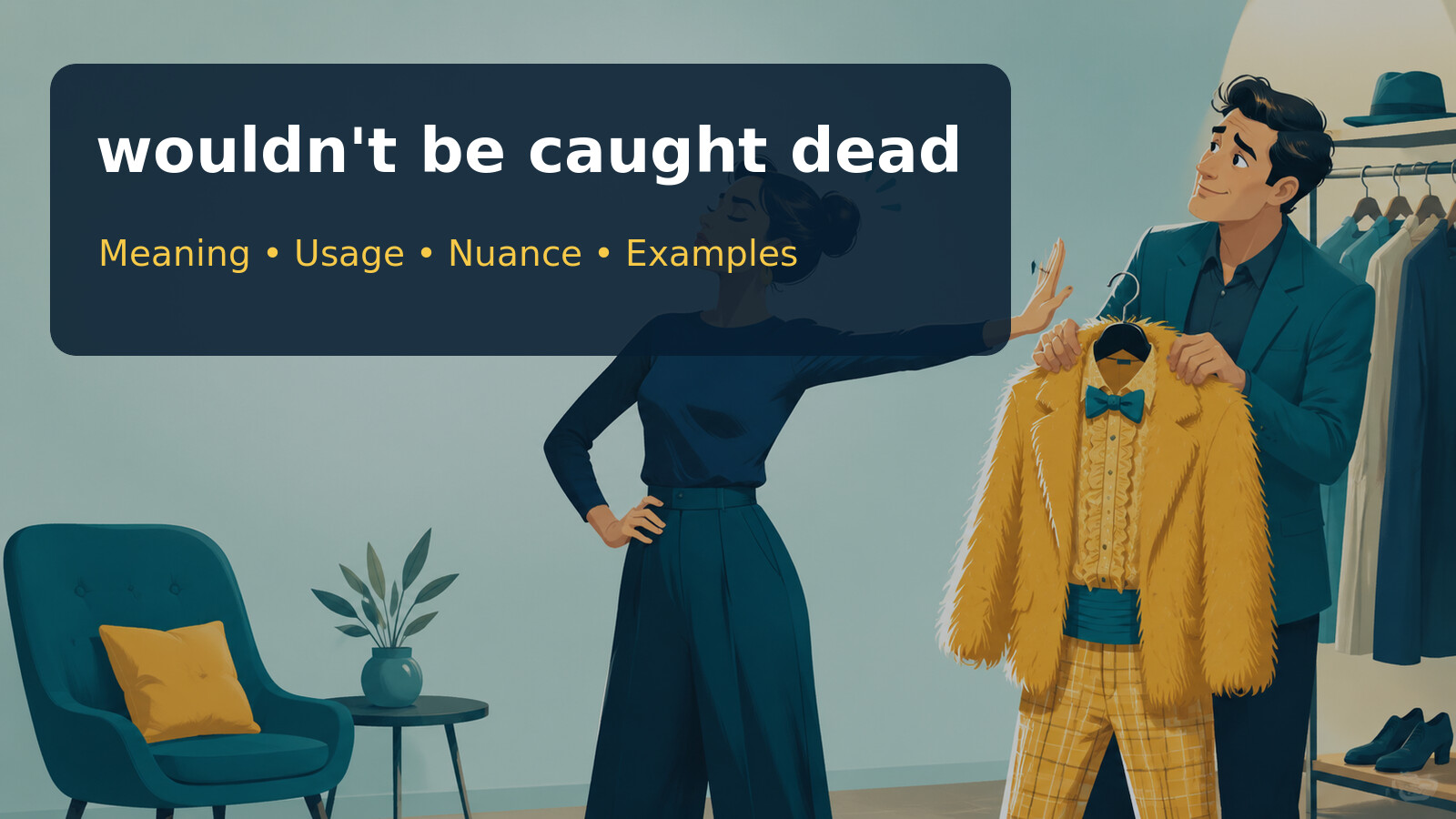 wouldn’t be caught deadの意味は？「恥ずかしい・嫌いなどの理由で、絶対にしたくない」の使い方・例文とニュアンス