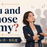 You and whose army?の意味・使い方・失礼度
