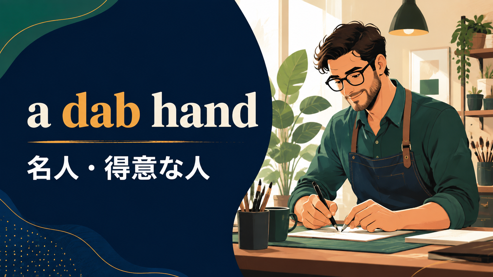 a dab handの意味は？「名人・熟練者」の使い方・ニュアンスと例文