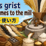 All is grist that comes to the millの意味と使い方