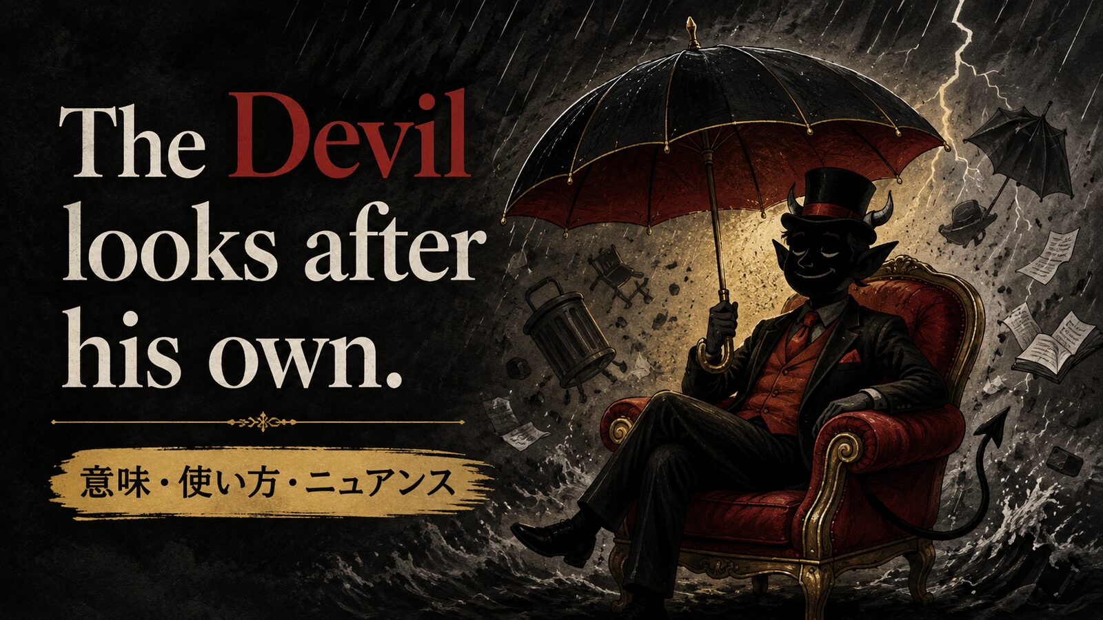 The Devil looks after his ownのアイキャッチ