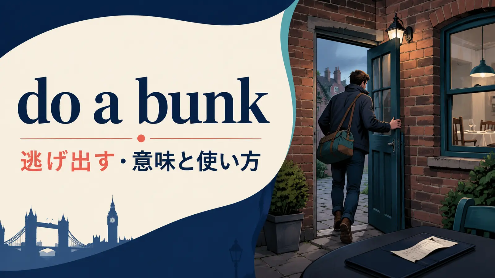 do a bunkの意味・使い方・ニュアンスを解説するアイキャッチ