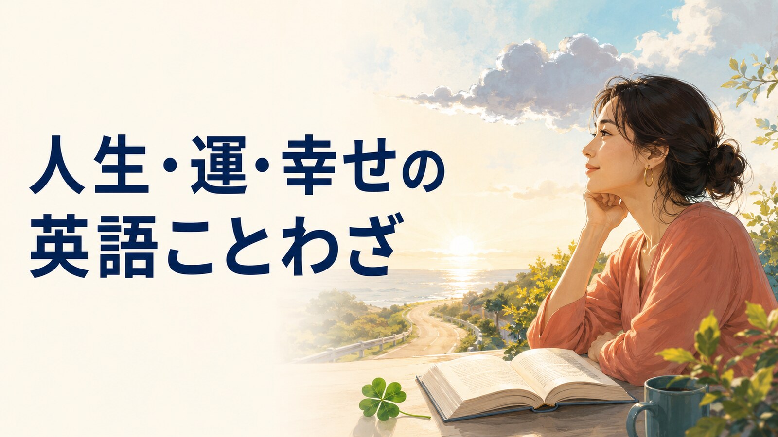 人生・運・幸せを表す英語のことわざ一覧｜希望・変化・生き方の表現