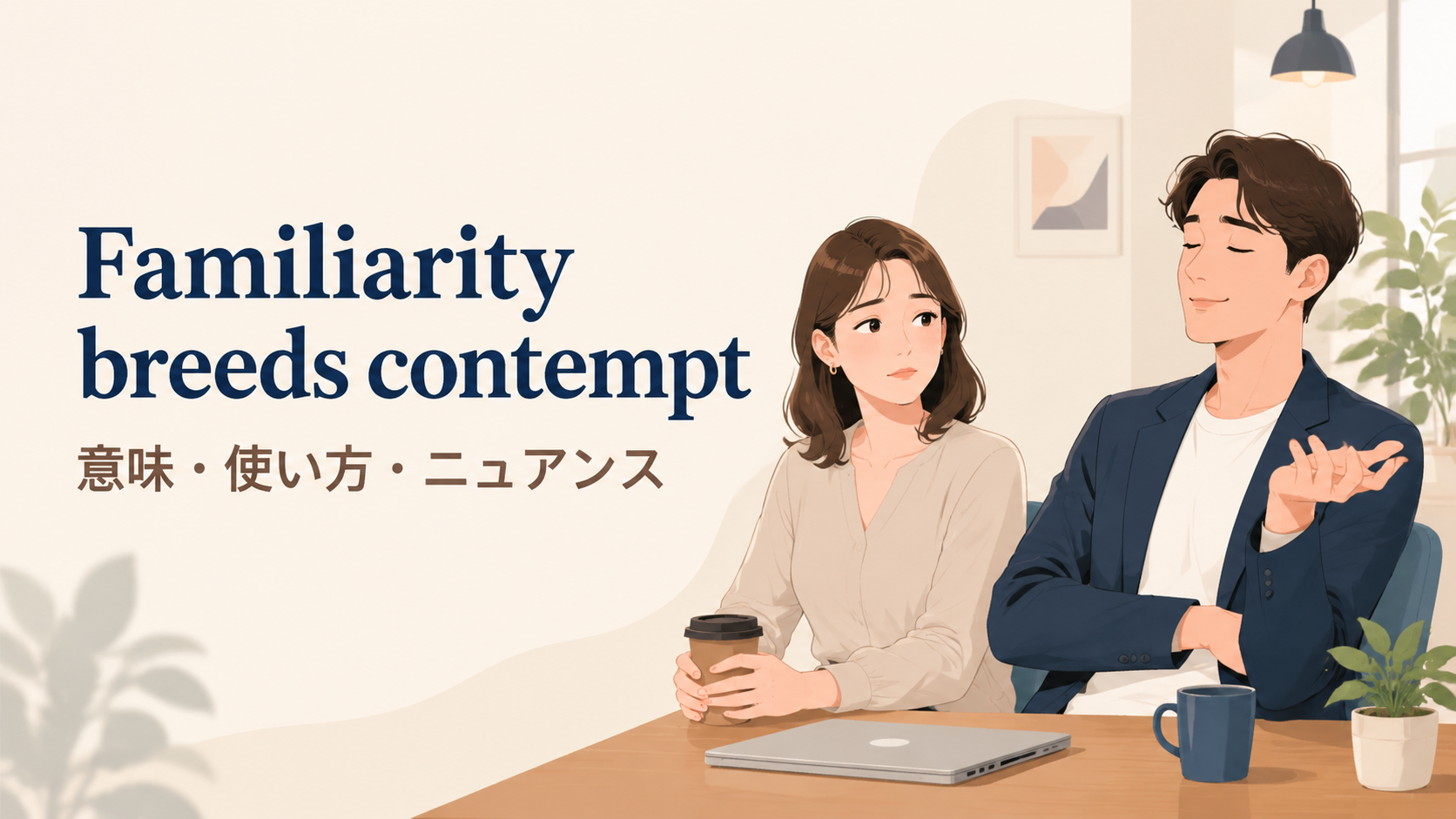 Familiarity breeds contemptの意味は？使い方・ニュアンスと例文